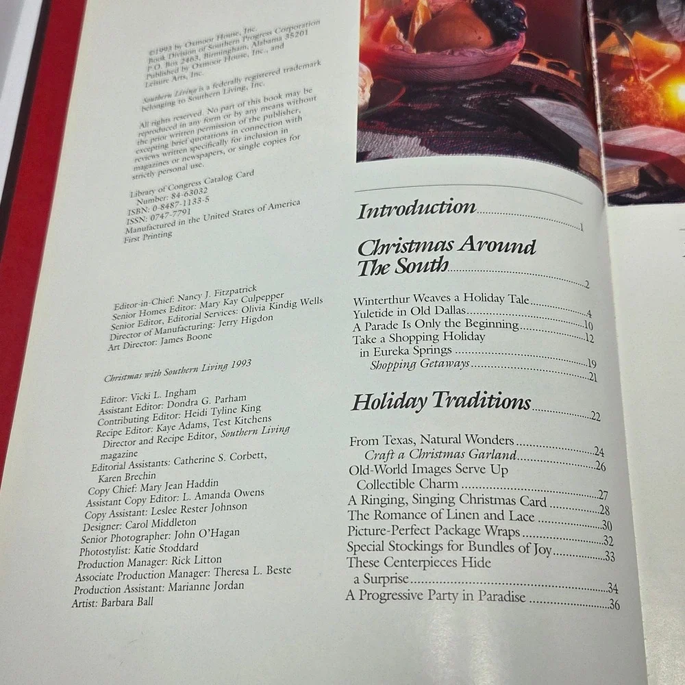 Southern Living 1993 christmas
